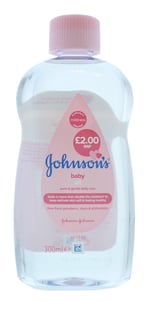 Johnson's Babyolja 300 ml 