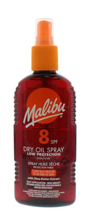 Malibu Dry Oil Spray SPF 8 200 ml 