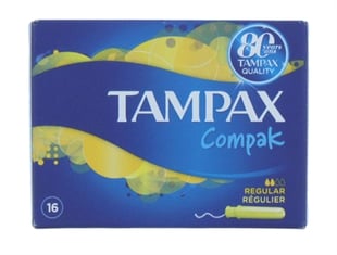 Tampax 16's Regular Compax