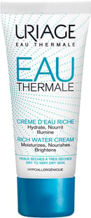 Uriage Rich Water Cream 40ml Dry To Very Dry Skin