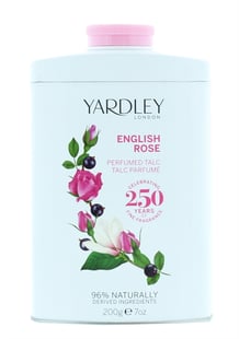 Yardley 200G English Rose Fragranced Talc