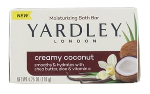 Yardley 120G Soap Creamy Coconut Boxed