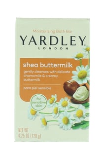 Yardley 120G Soap Shea Buttermilk Boxed
