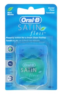 Oral B Satin Floss 25 Metre Mint