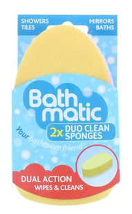 Bathmatic Clean Sponge Duo