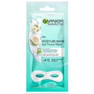 Garnier  Hydra Bomb Eye Tissue Mask Coconut Water - Depuffying