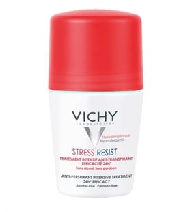 Vichy Stress Resist 72Hr Anti Perspirant Treatment 50ml Sensitive Skin - Alcohol Free