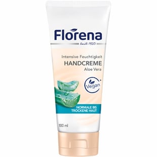 Florena Hand Cream 100ml Aloe Vera Tube