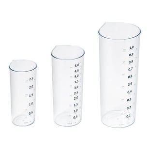 Modern measuring jugs, set of 3
