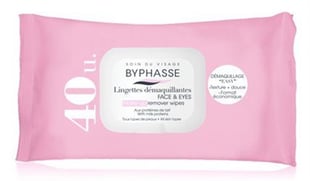 Byphasse Remover Cleansing Wipes 40 U. Milk Proteins All Skin Types
