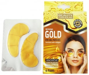 Beauty Formulas Gold Eye Gel Patches 6S
