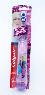 Colgate Toothbrush Battery Barbie Ex Soft