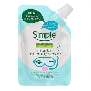 Simple Micellar Cleansing Water Pouch 50ml
