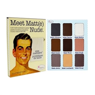 The Balm Meet Matte Nude "Size Matters" 24,5gr Meet Matte Nude 