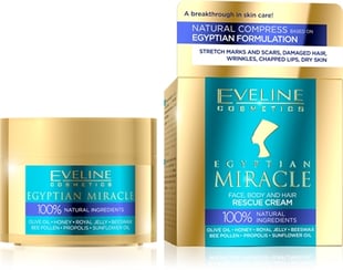 Eveline Egyptian Miracle Face, Body And Hair Rescue Cream 40ml