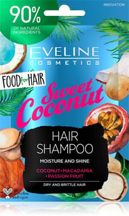 Eveline Food For Hair Sweet Coconut Hair Shampoo 20ml