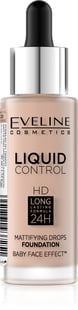 Eveline Liquid Control Foundation With Dropper 020 Rose Beige 32ml