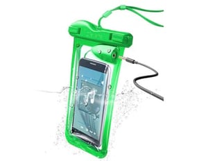 Waterproof "Voyager" cover for smartphones, Green