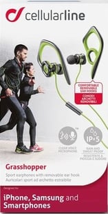 Sports - Earplugs for Smartphone, Green