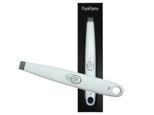 PureFlame Lighter med USB opladning White