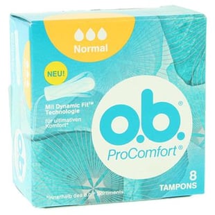 O.B. Tampons Pocket Pack 8Pcs