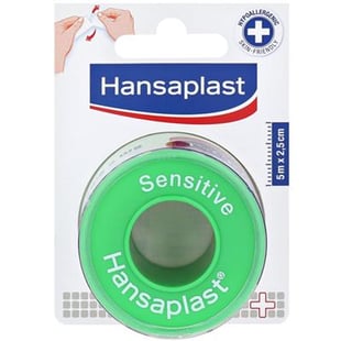 Hansaplast Band Aid Fixing Tape 5M X 2,5cmSensi.
