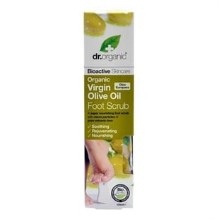 Dr. Organic, Virgin Olive Oil Foot Scrub, 125 Ml.