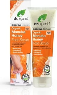 Dr. Organic, Manuka Honey Foot Scrub, 125 Ml.