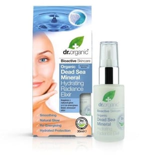 Dr. Organic, Dead Sea Mineral Hydrating Radiance Elixir, 30 Ml.