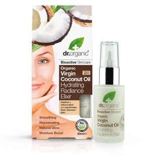 Dr. Organic, Virgin Coconut Oil Hydrating Radiance Elixir, 30 Ml.