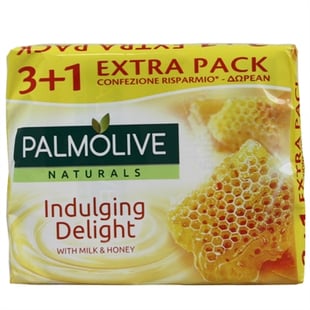 Palmolive Bar Soap 90 Gr 3 + 1 Milk & Honey