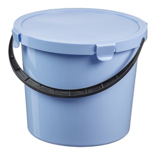Berry bucket w/lid 5 l. Ruhiges Blau
