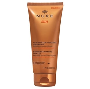 Nuxe Sun Silky Self-Tanning Lotion 100ml Hydrating Enhancing Face and Body