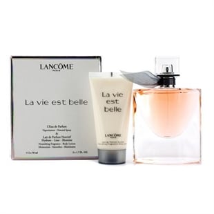 Lancome La Vie Est Belle Giftset 100ml edp spray 50ml/body lotion 50ml