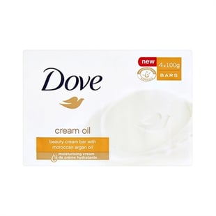 Dove 100Gx4 Soap Cream Oil 