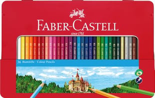 Faber-Castell - Classic Colour Buntstifte, 36er Metalletui (115886)