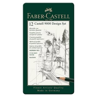 Faber-Castell - CASTELL 9000 blyant DESIGN sæt (119064)