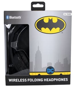 BATMAN Hodetelefon Teen Bluetooth Over-Ear 100dB Trådløs Dark Knight