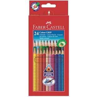 Faber-Castell - 24 Colour Grip 2001 färgpennor (112424)