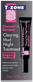 T-Zone Charcoal & Bamboo Clearing Mud Night Treatment 15ml