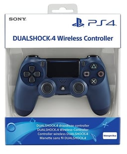 Sony PlayStation DualShock 4 Controller  Midnight Blue V2 - PlayStation 4