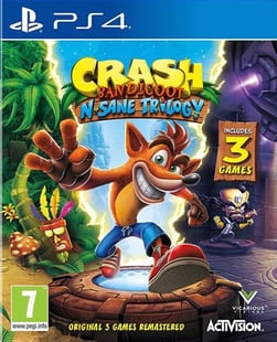 Crash Bandicoot - N'Sane Trilogy Remastered V2 - PlayStation 4