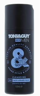 Toni & Guy 150ml 2In1 Cleansing Beard And Face Wash