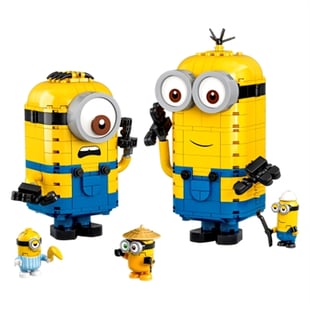 LEGO Minions Klossbyggda minioner och deras tillhåll (75551)