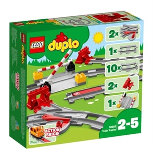 LEGO DUPLO Eisenbahn Schienen (10882)