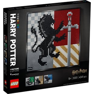 LEGO ART Harry Potter™ Hogwartssköldar (31201)
