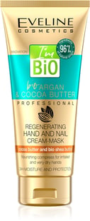 Eveline Bio Argan&Cocoa Butter Regenerating Hand&Nail Cream-Mask 100ml