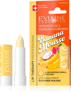 Eveline Lip Therapy Smoothing Balm Banana Mousse