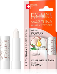Eveline Lip Therapy Vaseline Lip Balm Sweet Coconut