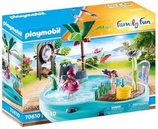 Playmobil Sjov pool med vandpistol (70610)